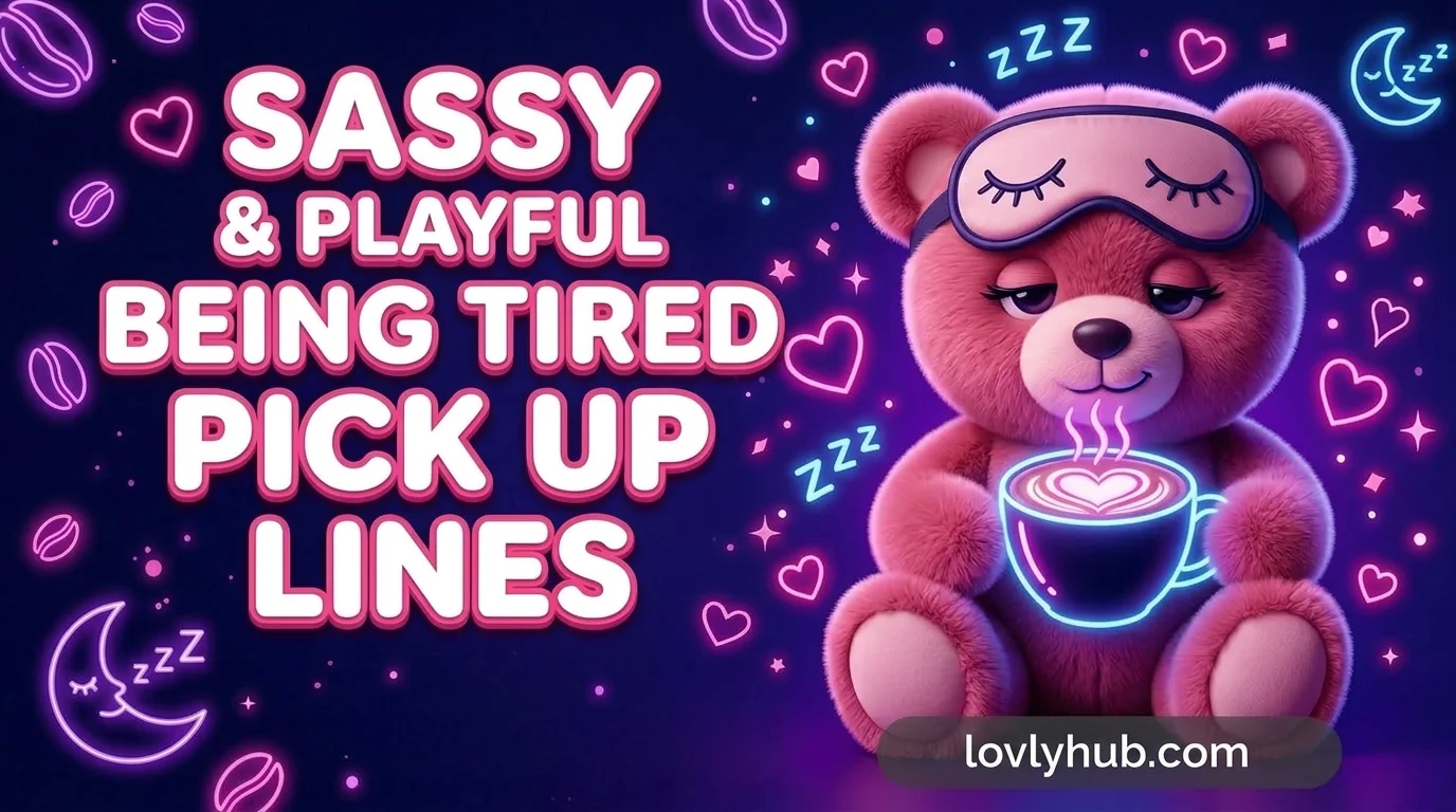 Sassy & Playful Being Tired Pick Up Lines (1)