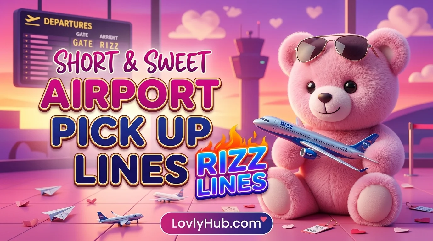 Short and Sweet Airport Pick Up Lines Rizz Lines