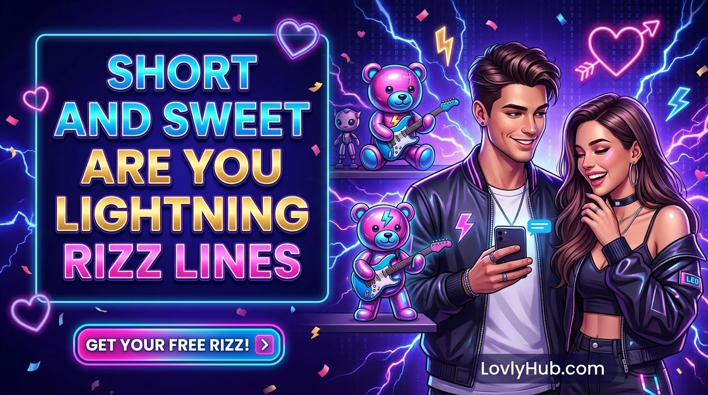 Best Are You Lightning-Themed Flirty Lines