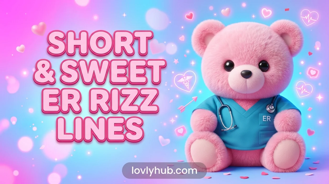 Short and Sweet ER Rizz Lines
