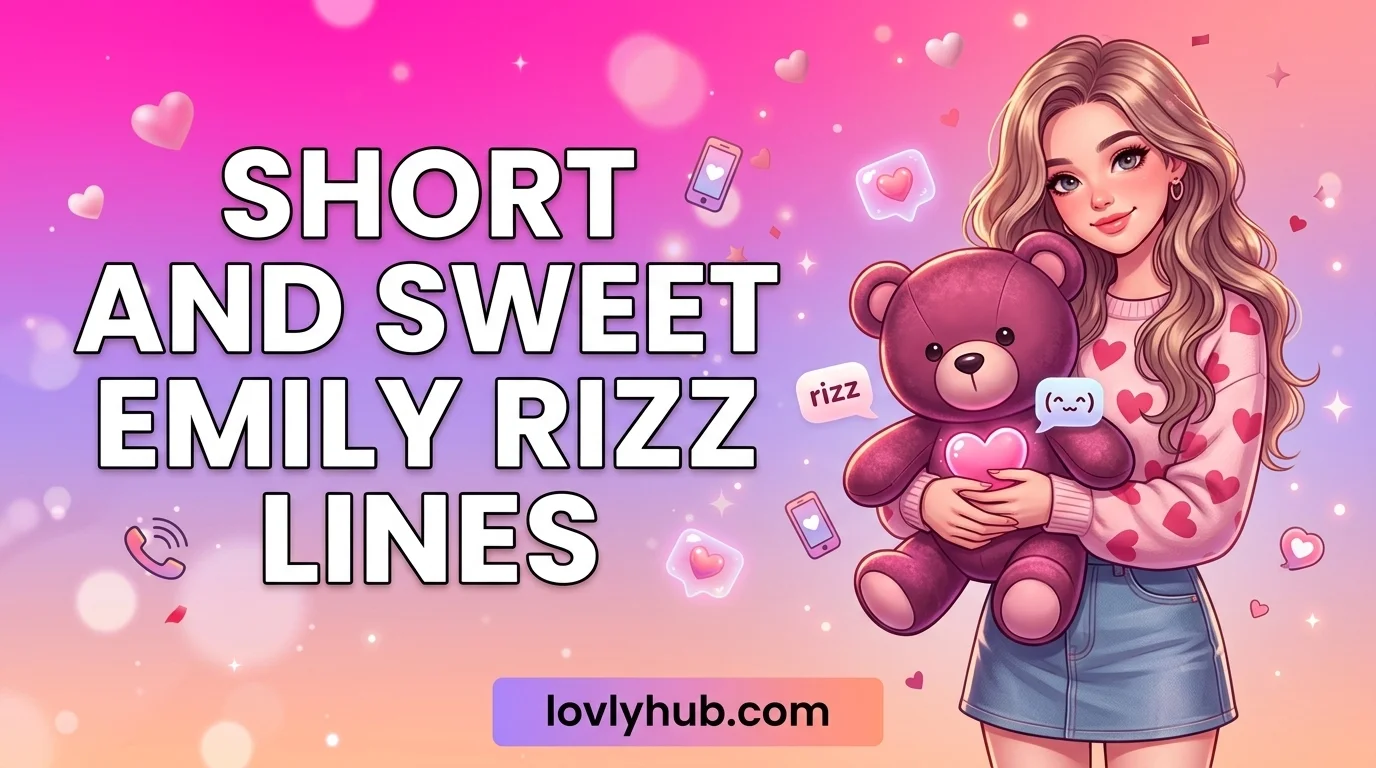 Short and Sweet Emily Rizz Lines