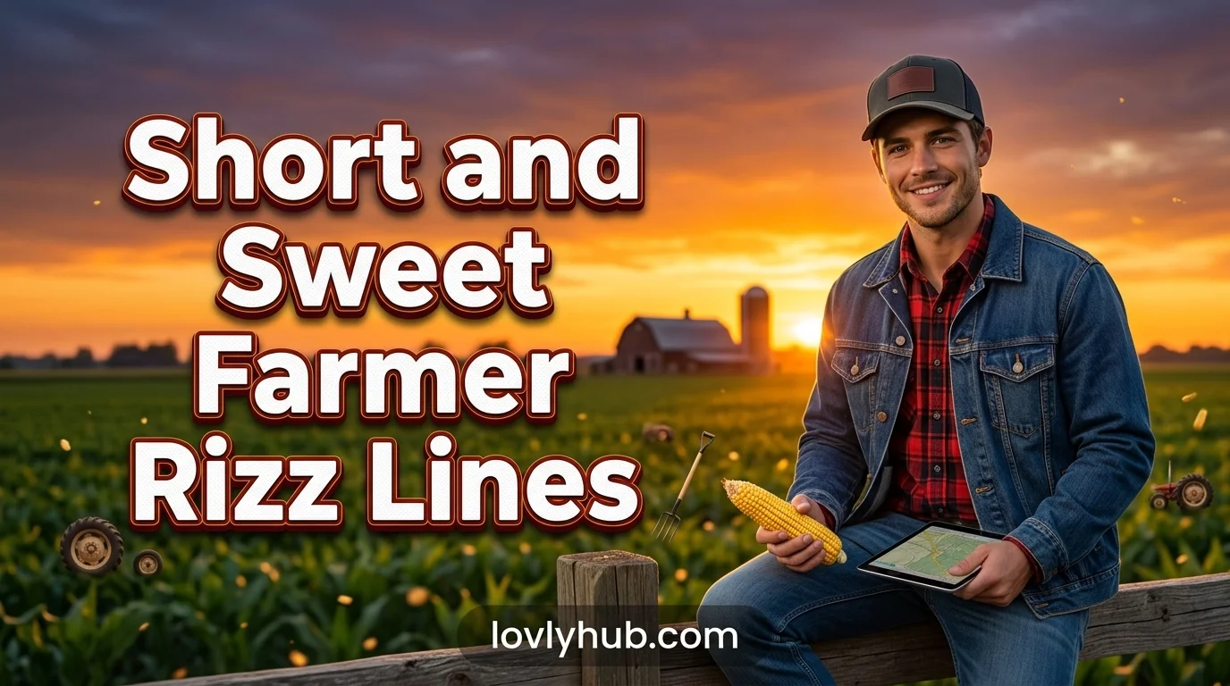 Short and Sweet Farmer Rizz Lines