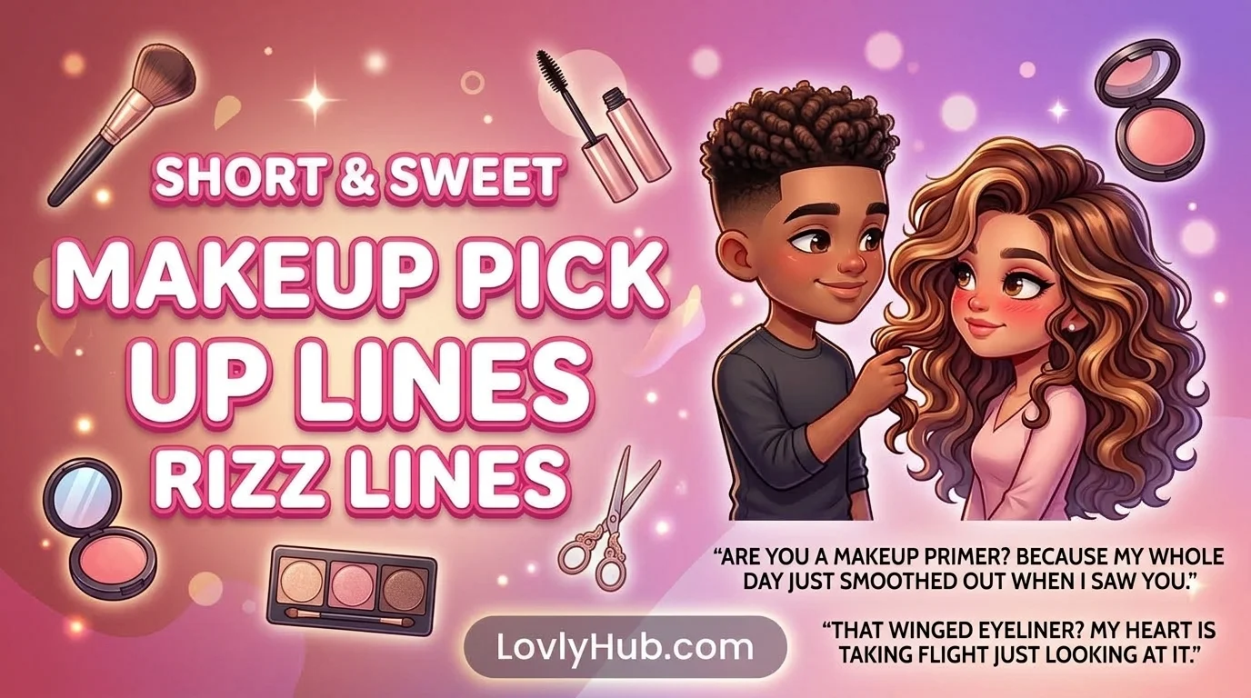 Short and Sweet Makeup Pick Up Lines Rizz
