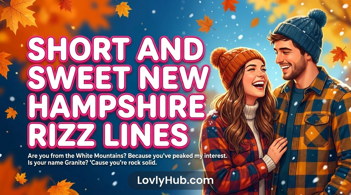 Short and Sweet New Hampshire Rizz Lines