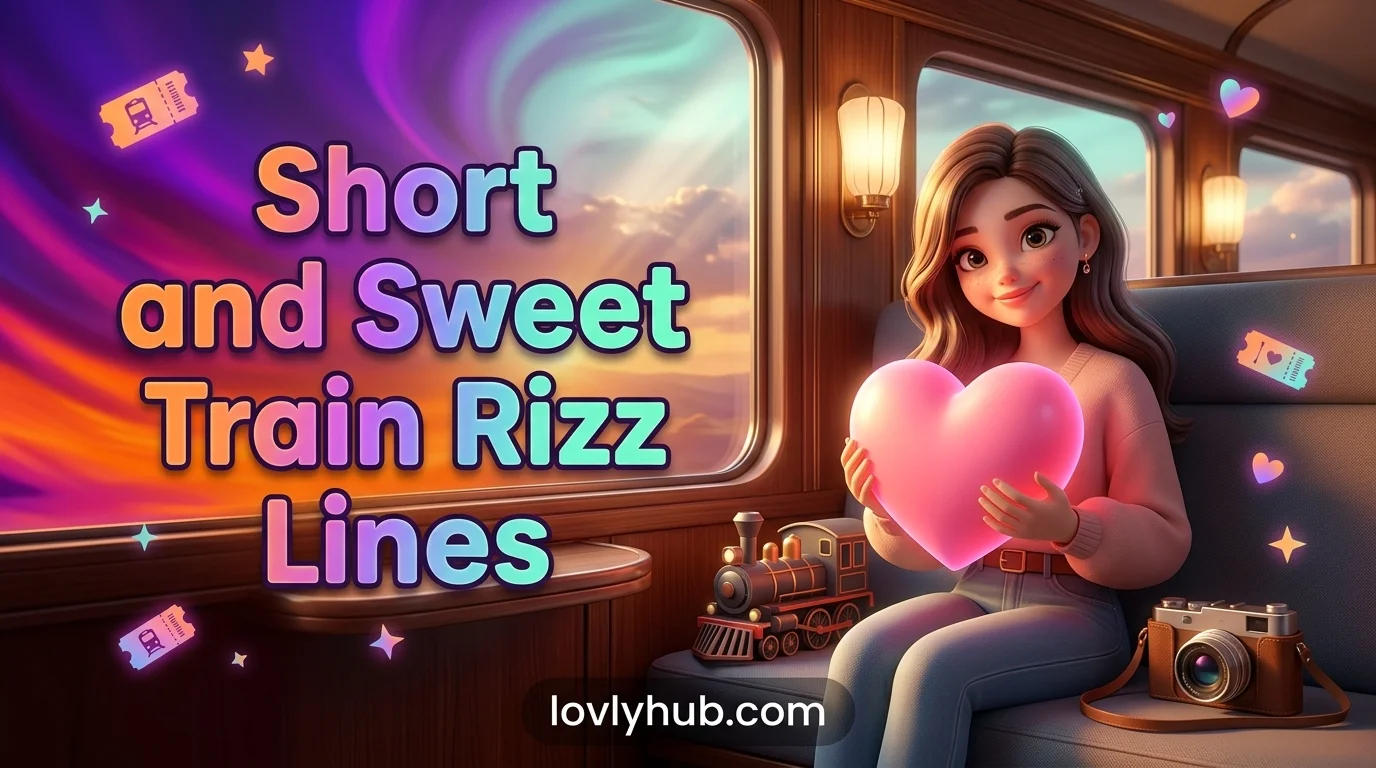 Short and Sweet Train Rizz Lines