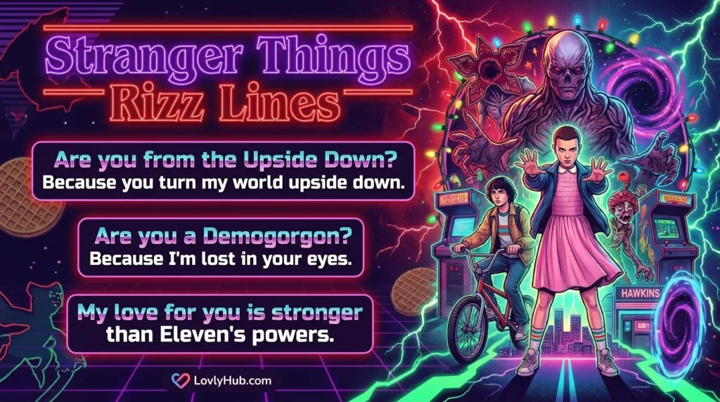 Stranger Things Rizz Lines
