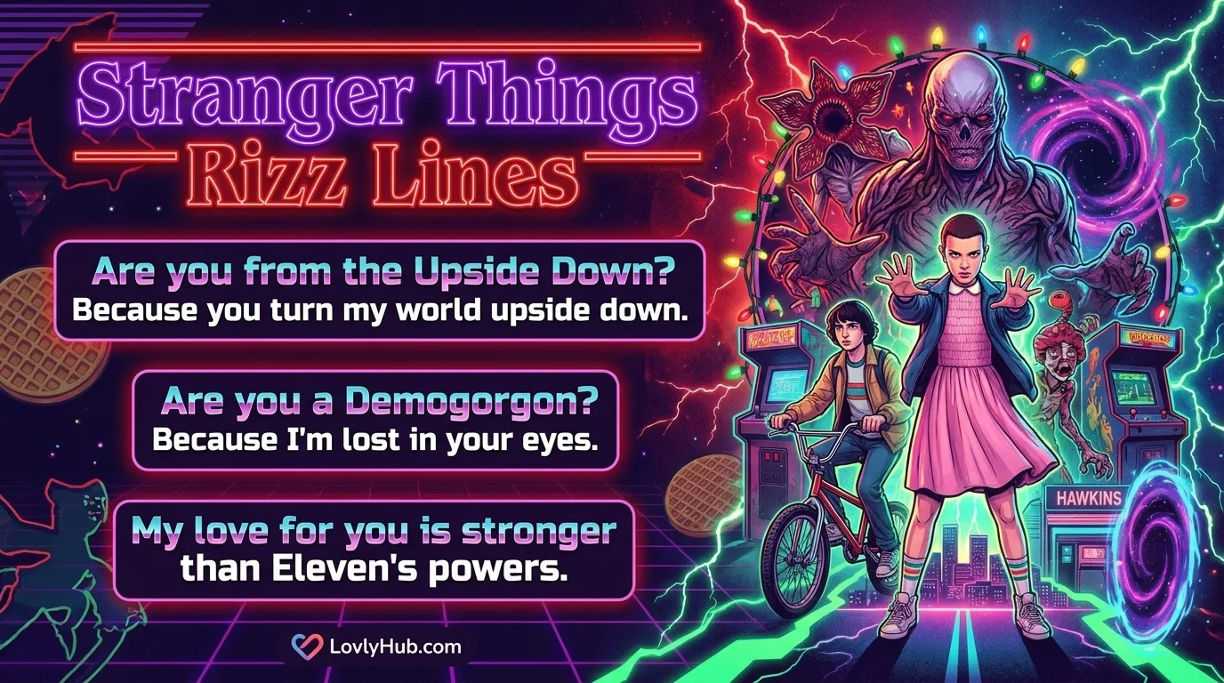 Stranger Things Rizz Lines