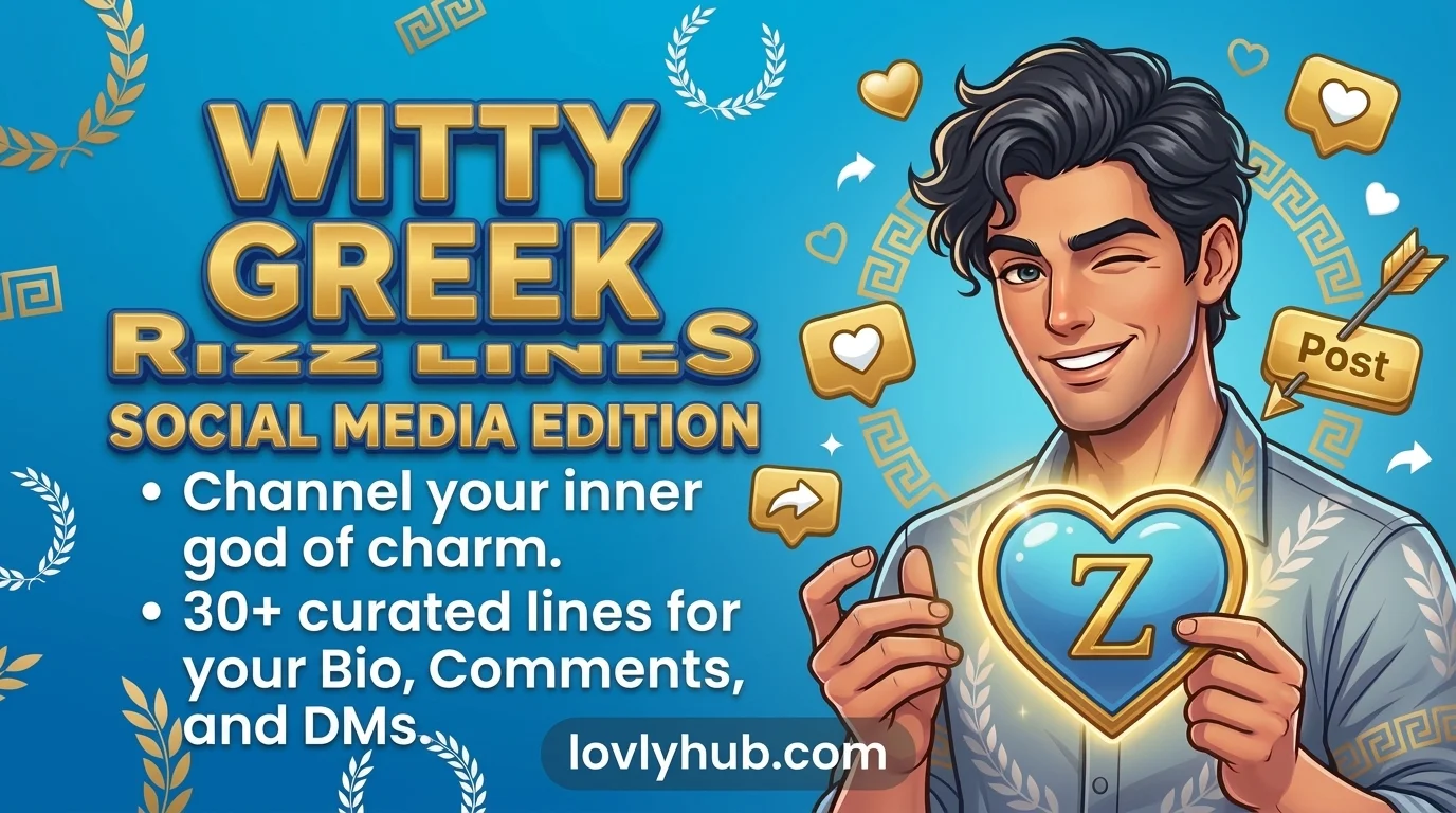 Witty Greek Rizz Lines for Social Media