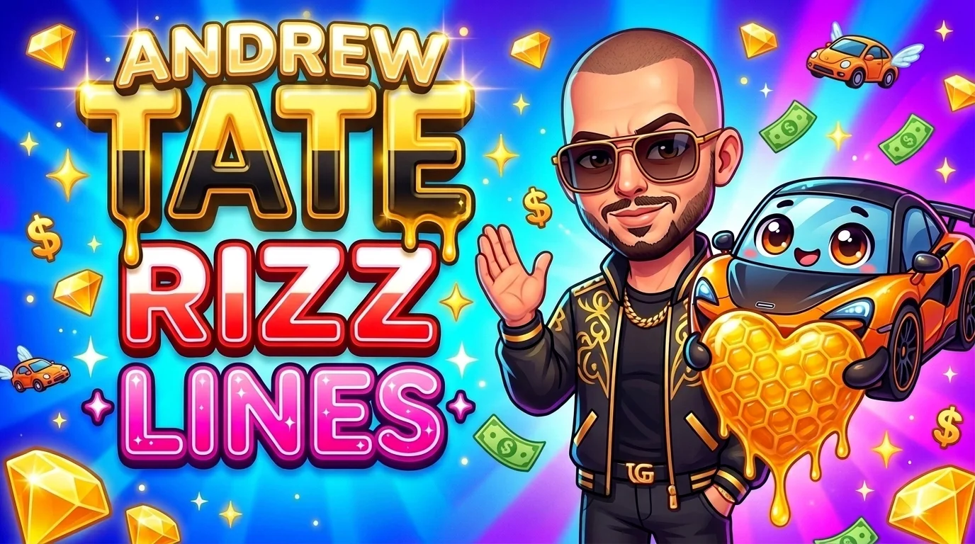 Andrew Tate Rizz Lines
