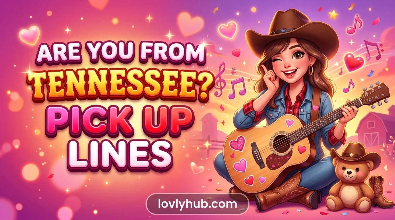 Are You From Tennessee Pick Up Lines