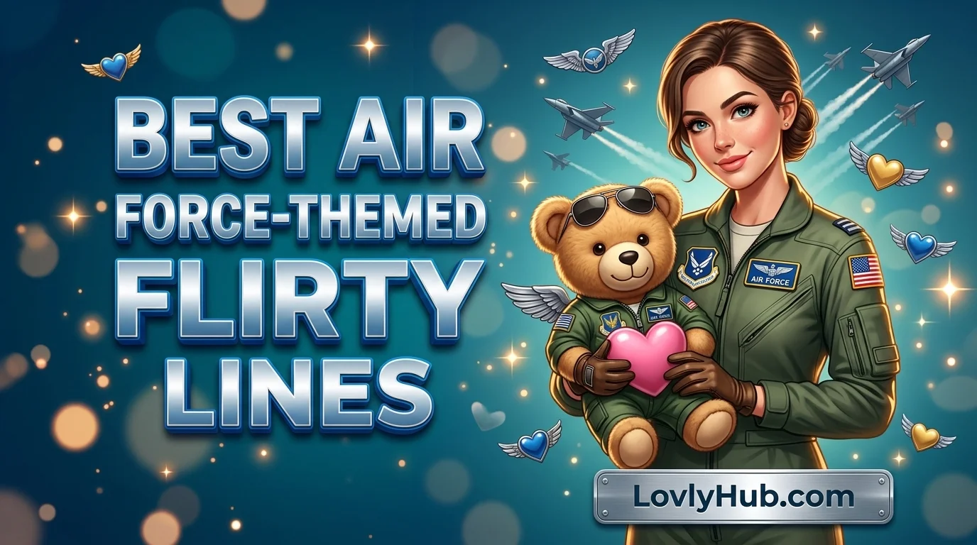 Best Air Force-Themed Flirty Lines