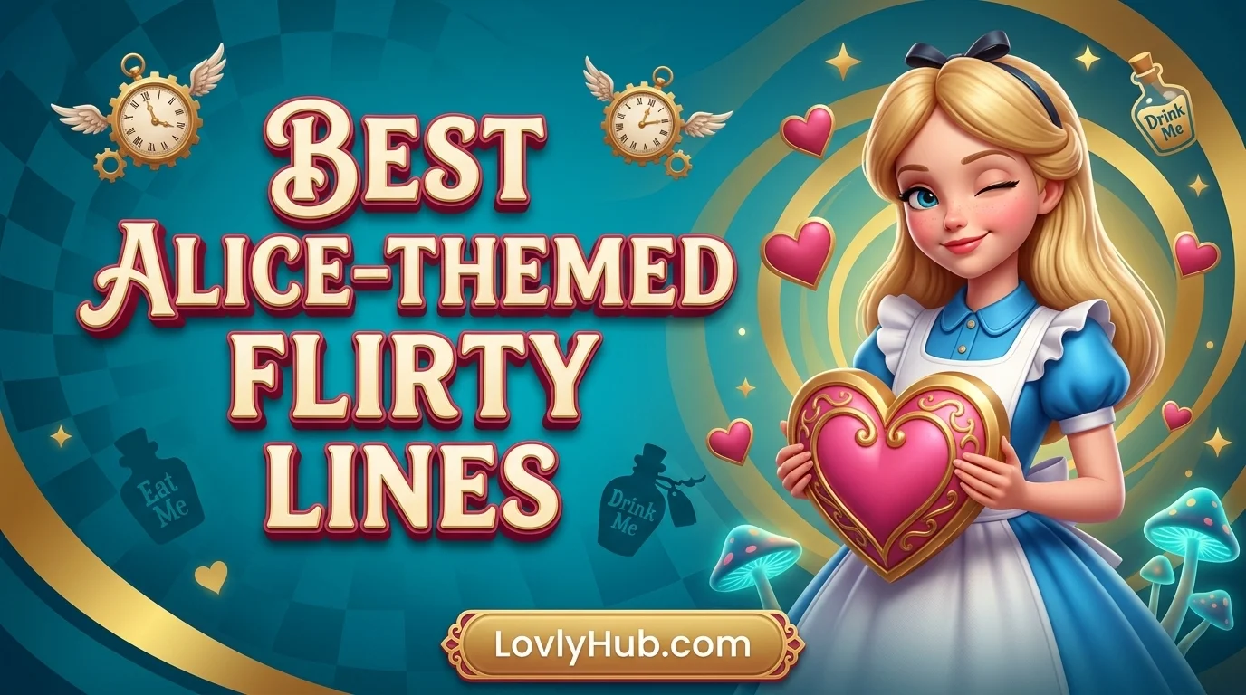 Best Alice-Themed Flirty Lines