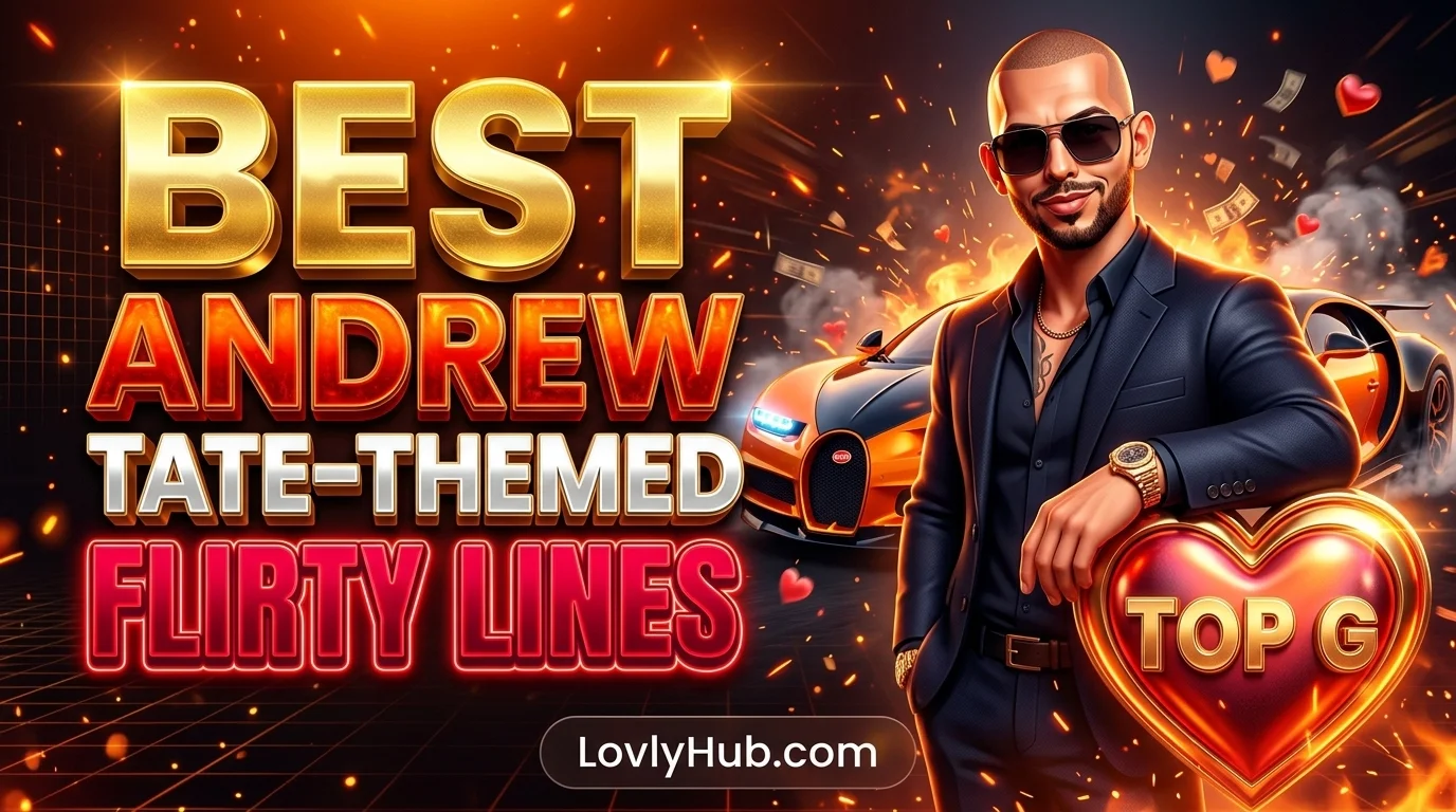 Best Andrew Tate-Themed Flirty Lines