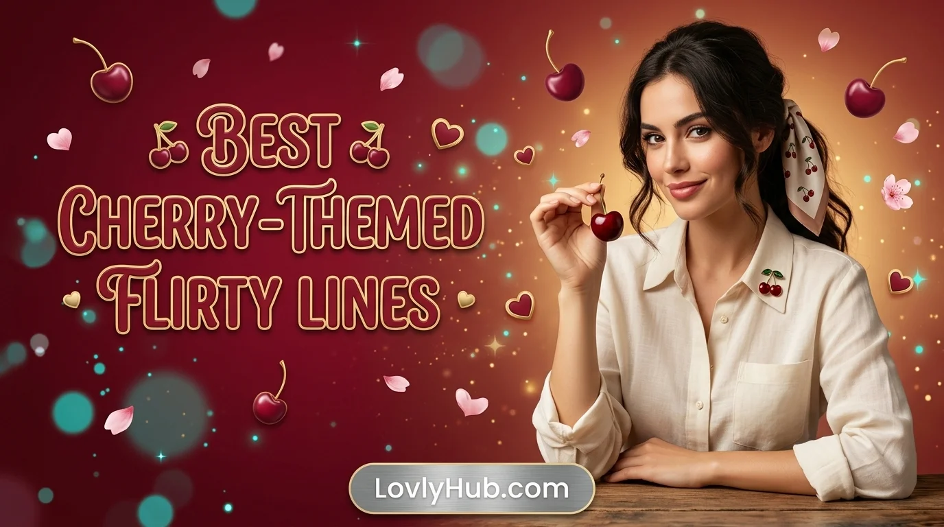 Best Cherry-Themed Flirty Lines