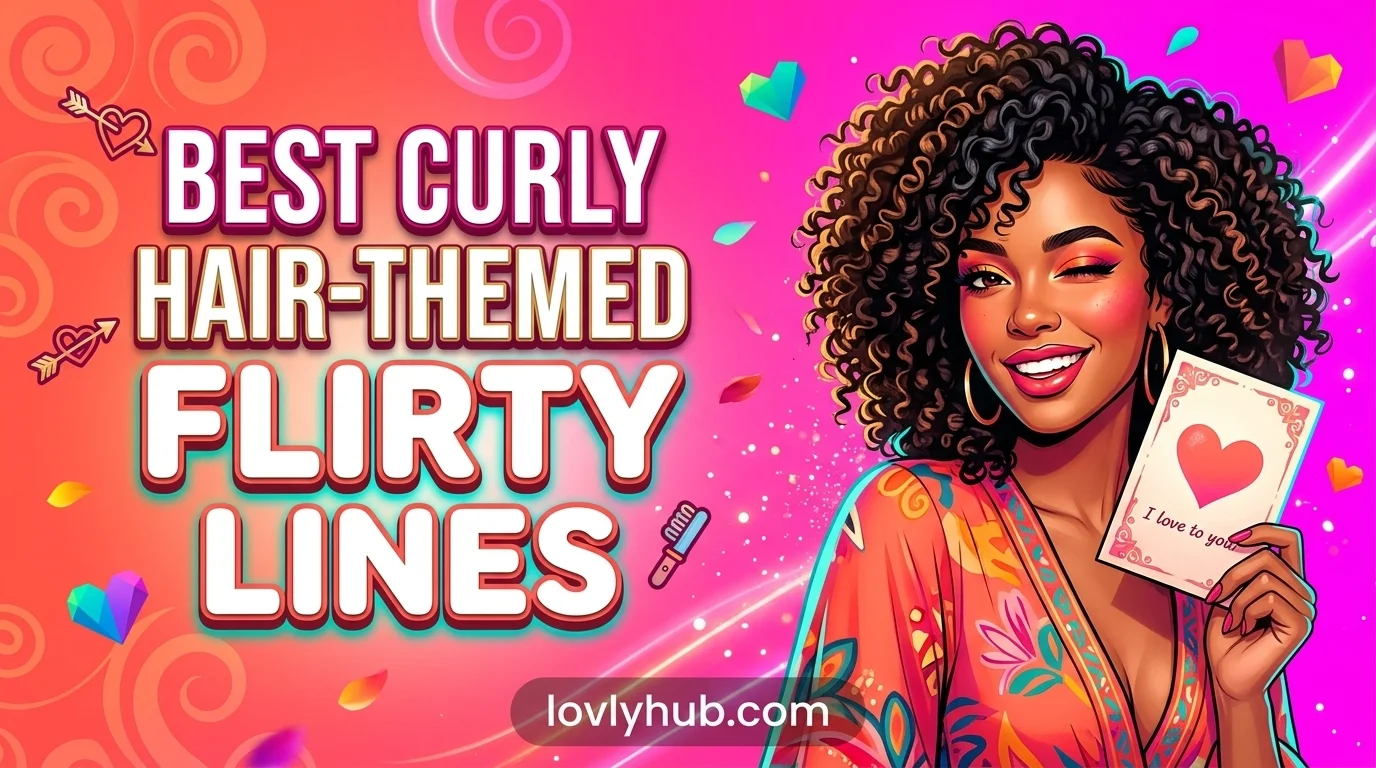 Best Curly Hair-Themed Flirty Lines