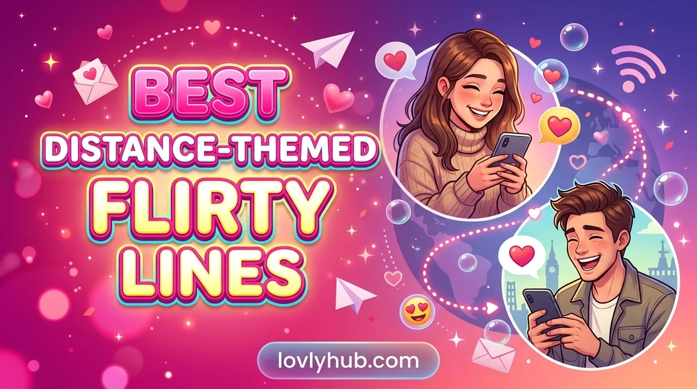 Best Distance-Themed Flirty Lines
