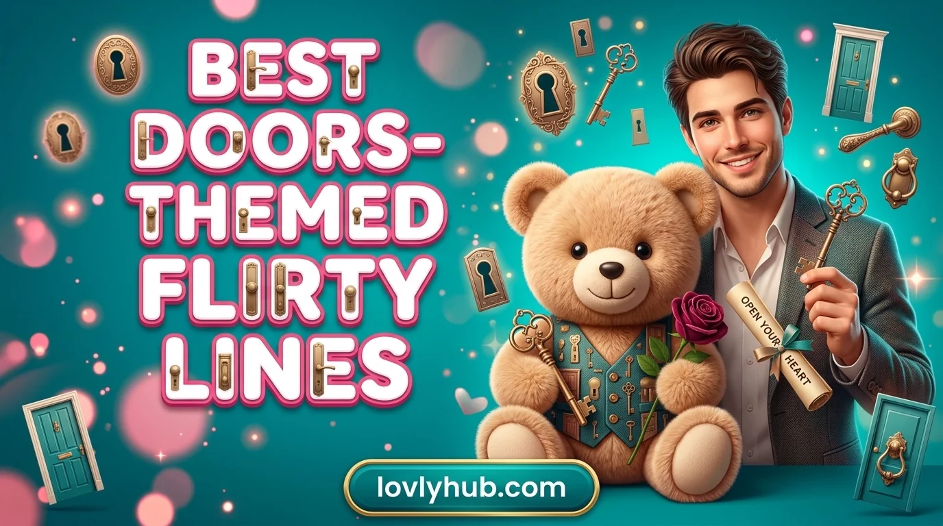 Sassy & Playful Doors Rizz Lines