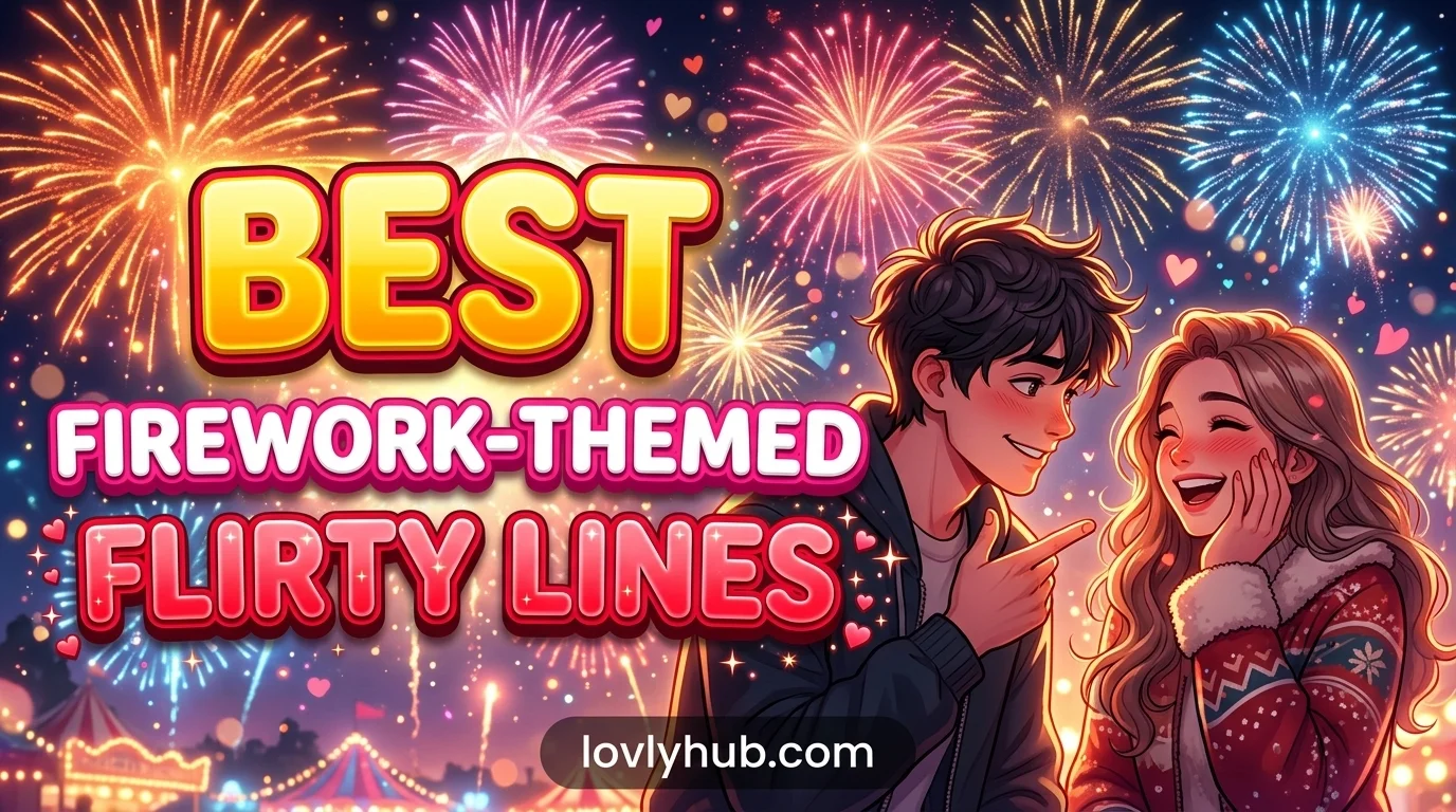 Best Firework-Themed Flirty Lines