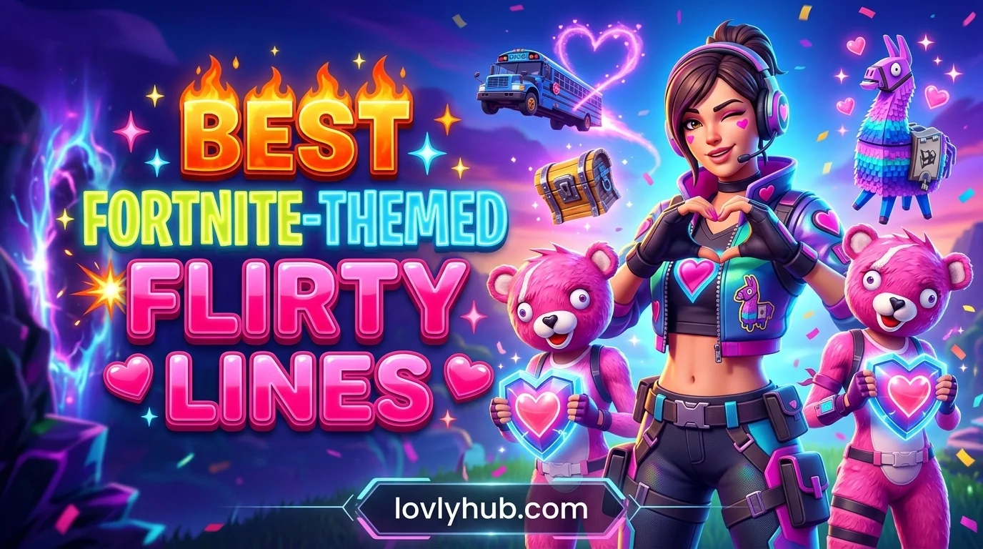 Best Fortnite-Themed Flirty Lines