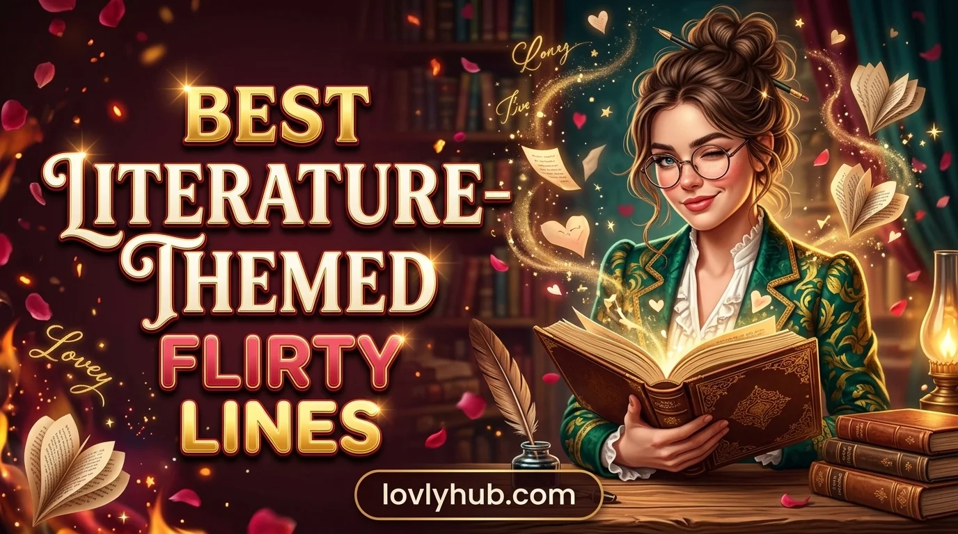 Best Literature-Themed Flirty Lines