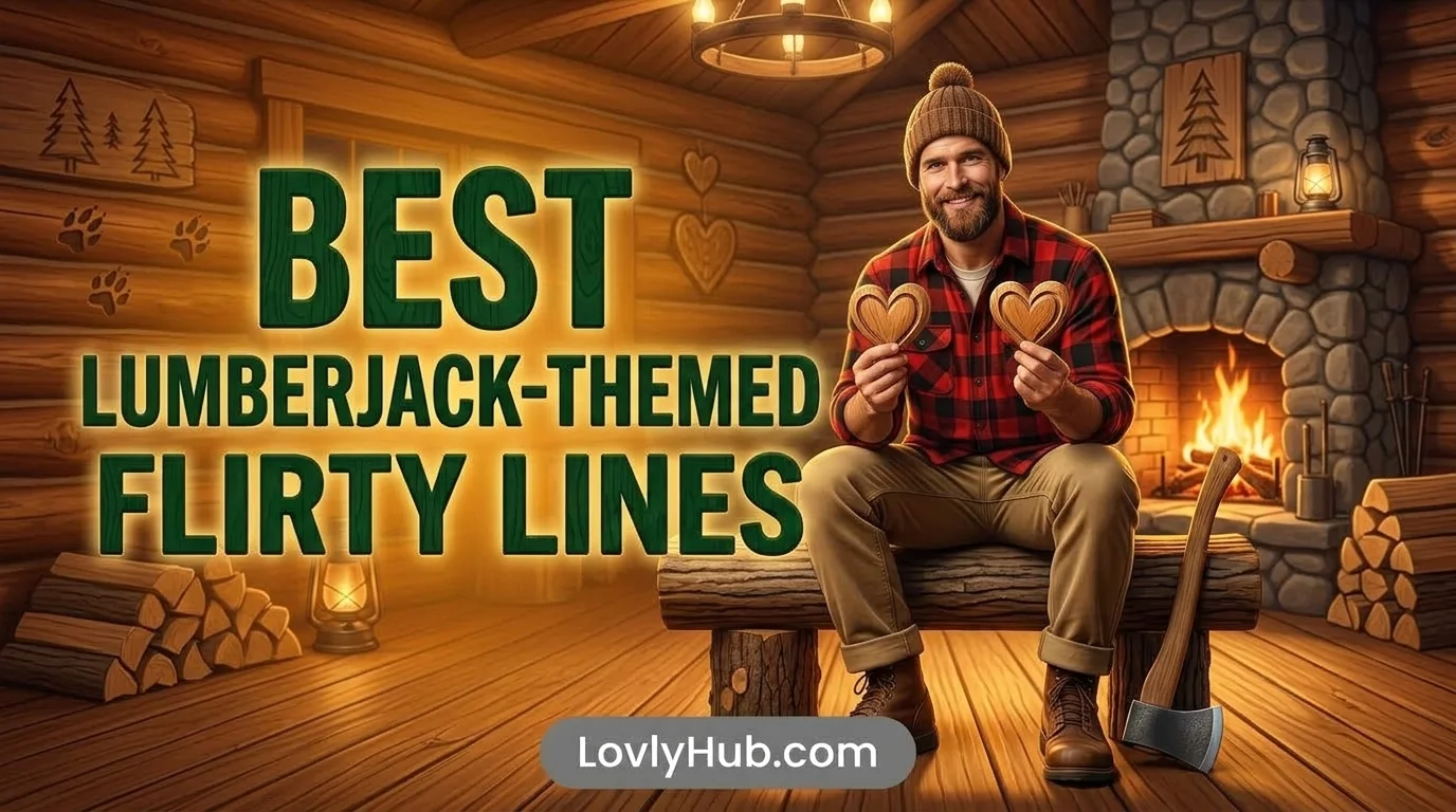 Best Lumberjack-Themed Flirty Lines