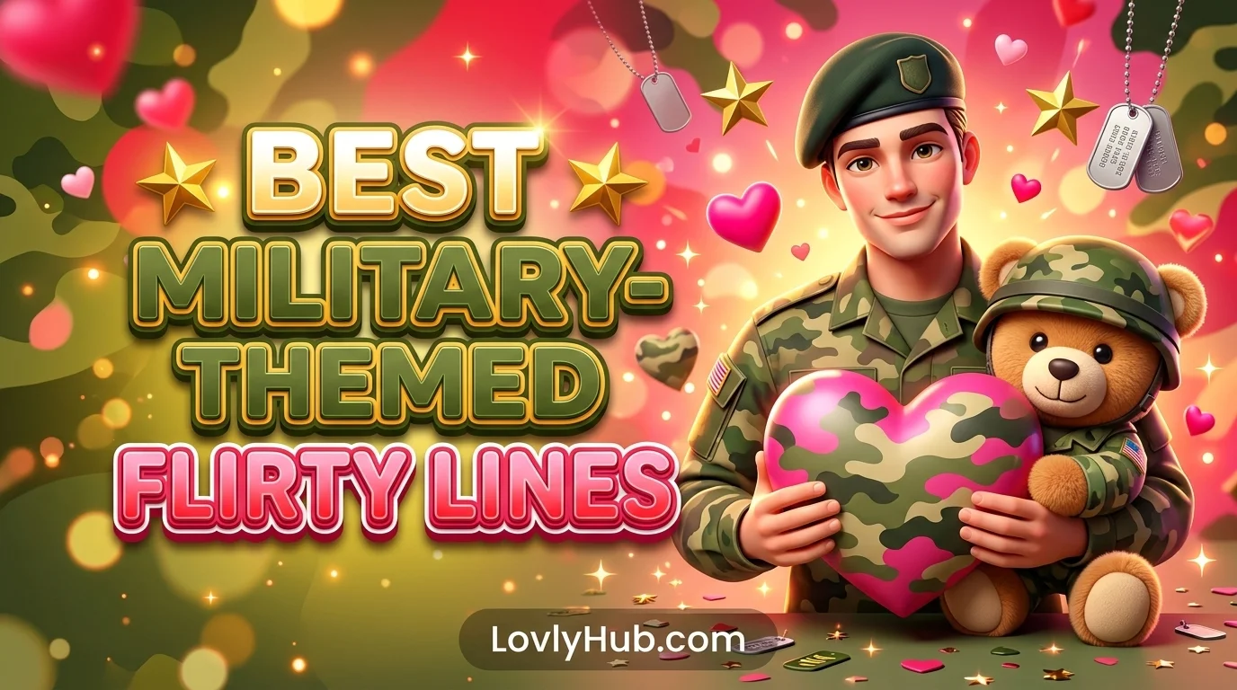 Best Military-Themed Flirty Lines