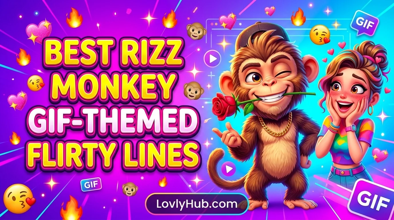 Best Rizz Monkey GIF-Themed Flirty Lines
