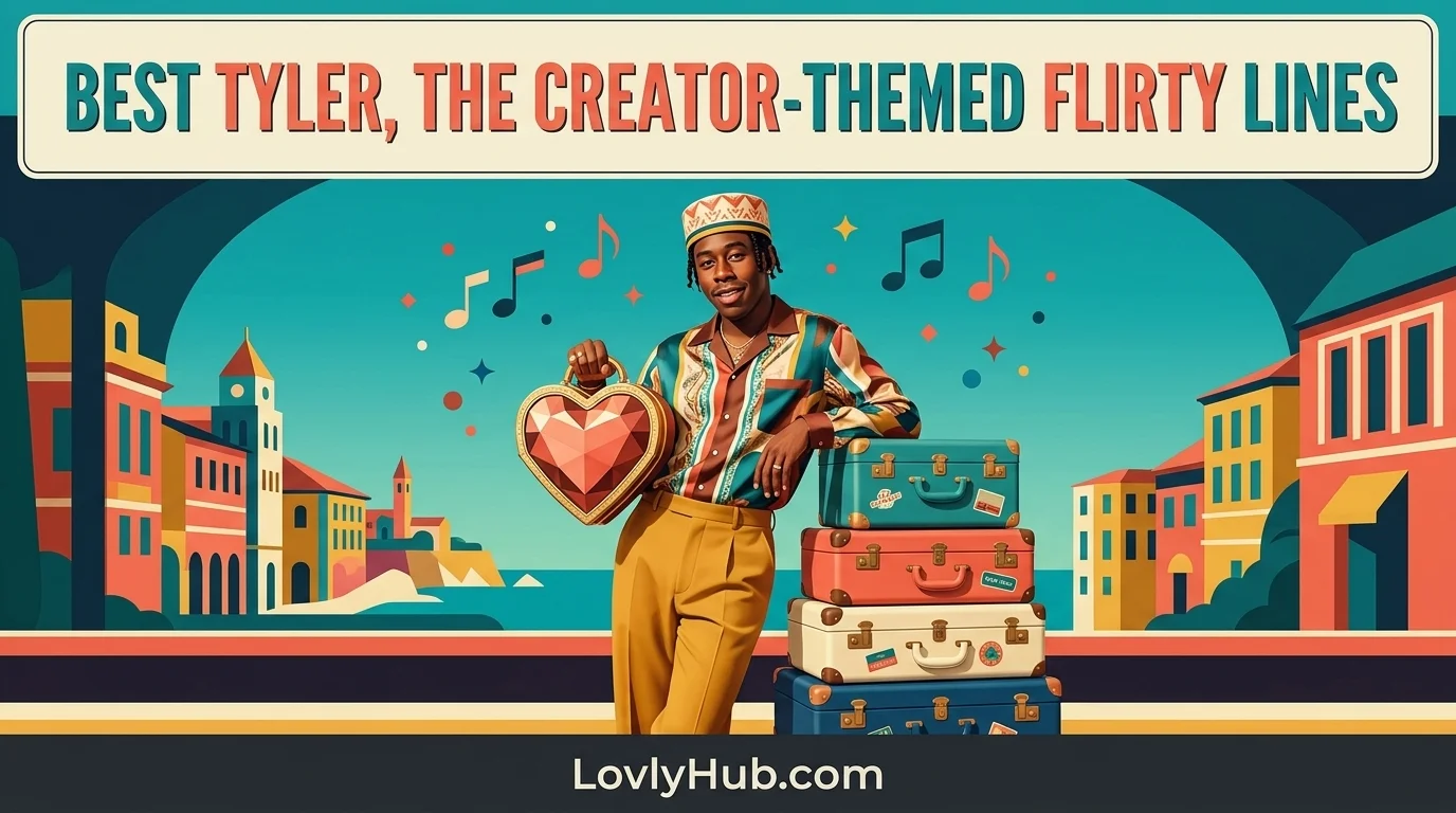 Best Tyler the Creator-Themed Flirty Lines