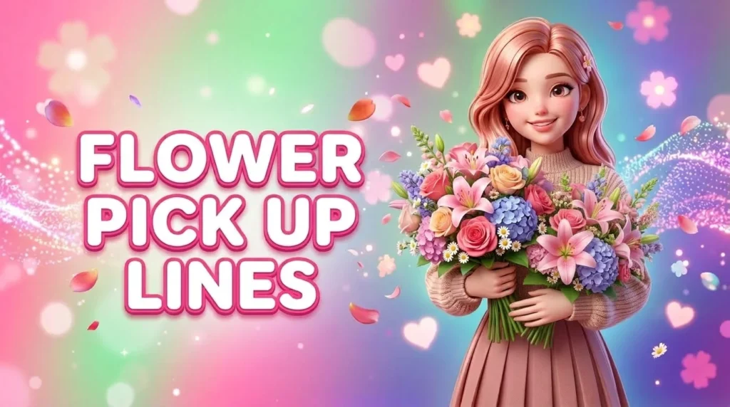 Flower Pick Up Lines
