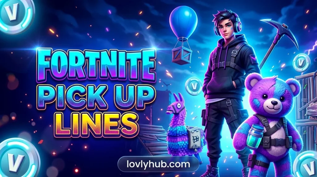 Fortnite Pick Up Lines