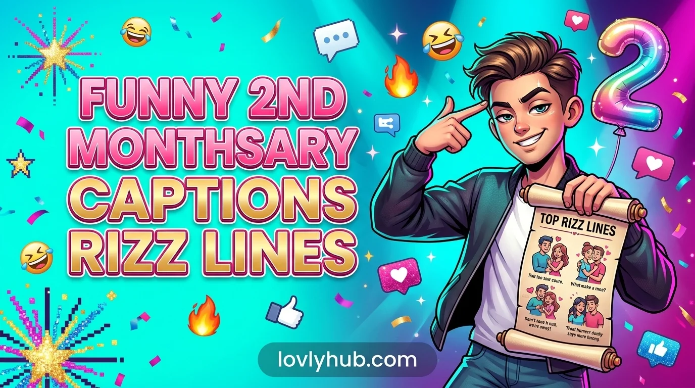 Funny 2nd Monthsary Captions Rizz Lines