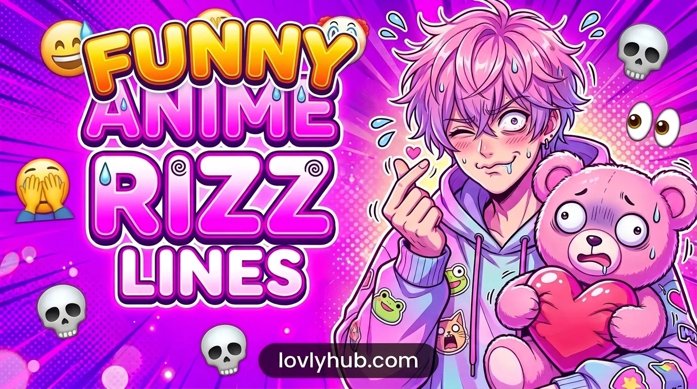Funny Anime Rizz Lines