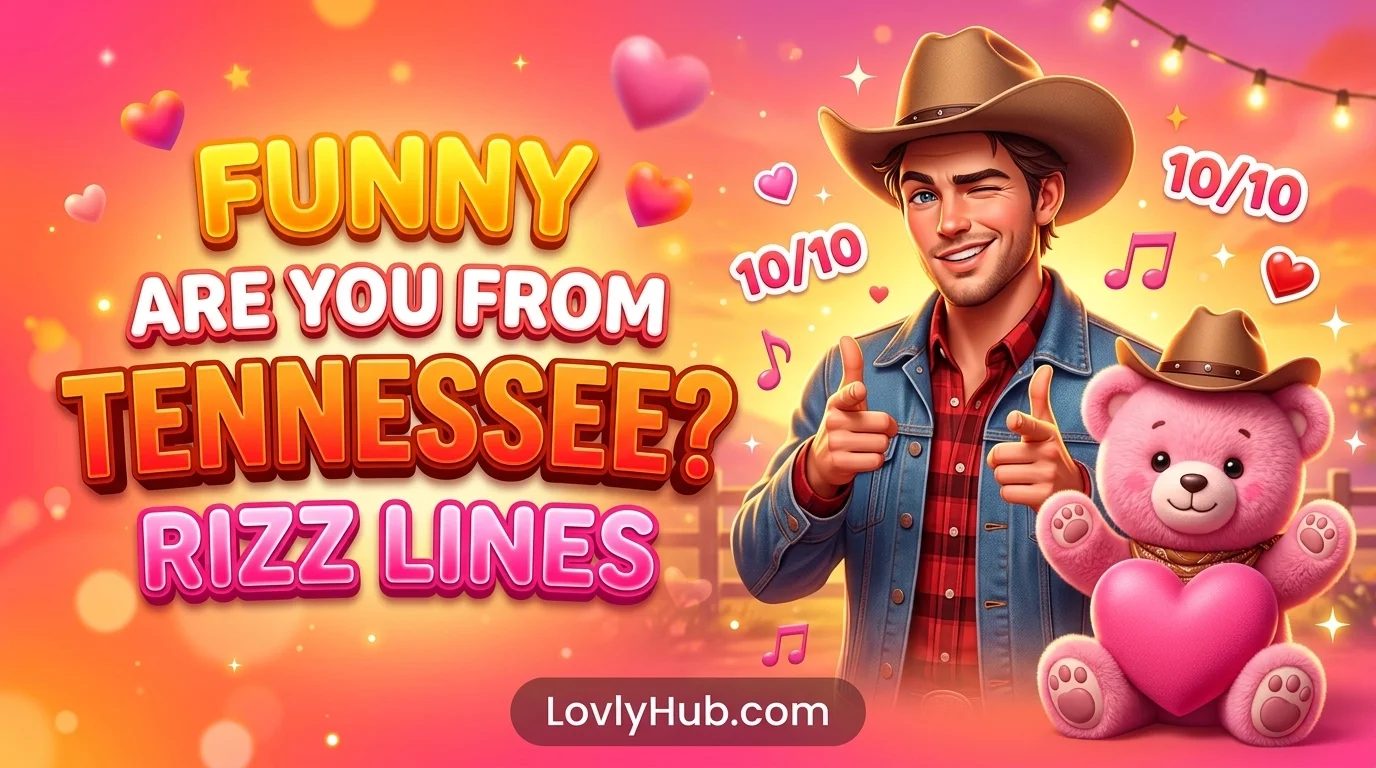 Funny Are You From Tennessee Rizz Lines