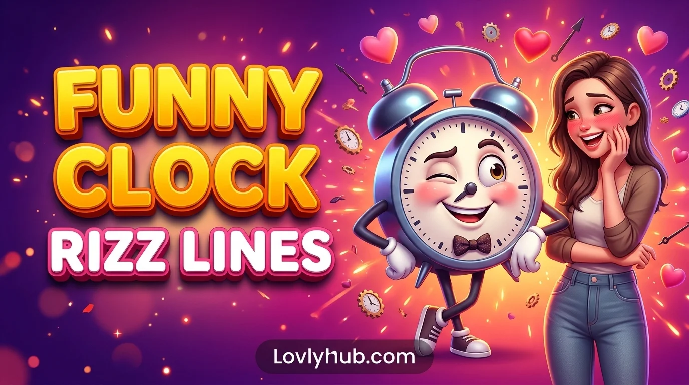 Funny Clock Rizz Lines