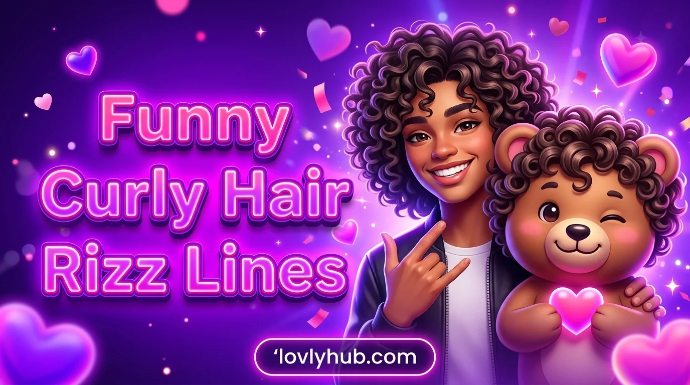 Funny Curly Hair Rizz Lines