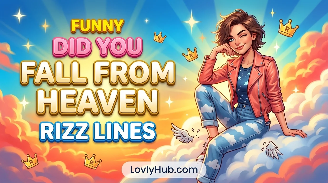 Funny Did You Fall From Heaven Rizz Lines