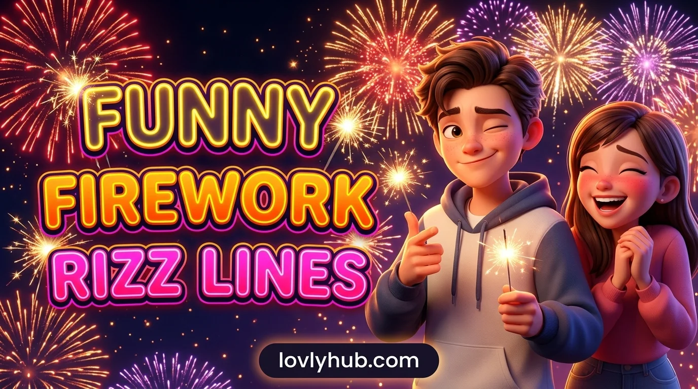 Funny Firework Rizz Lines