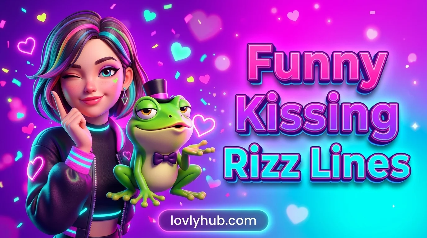 Funny Kissing Rizz Lines
