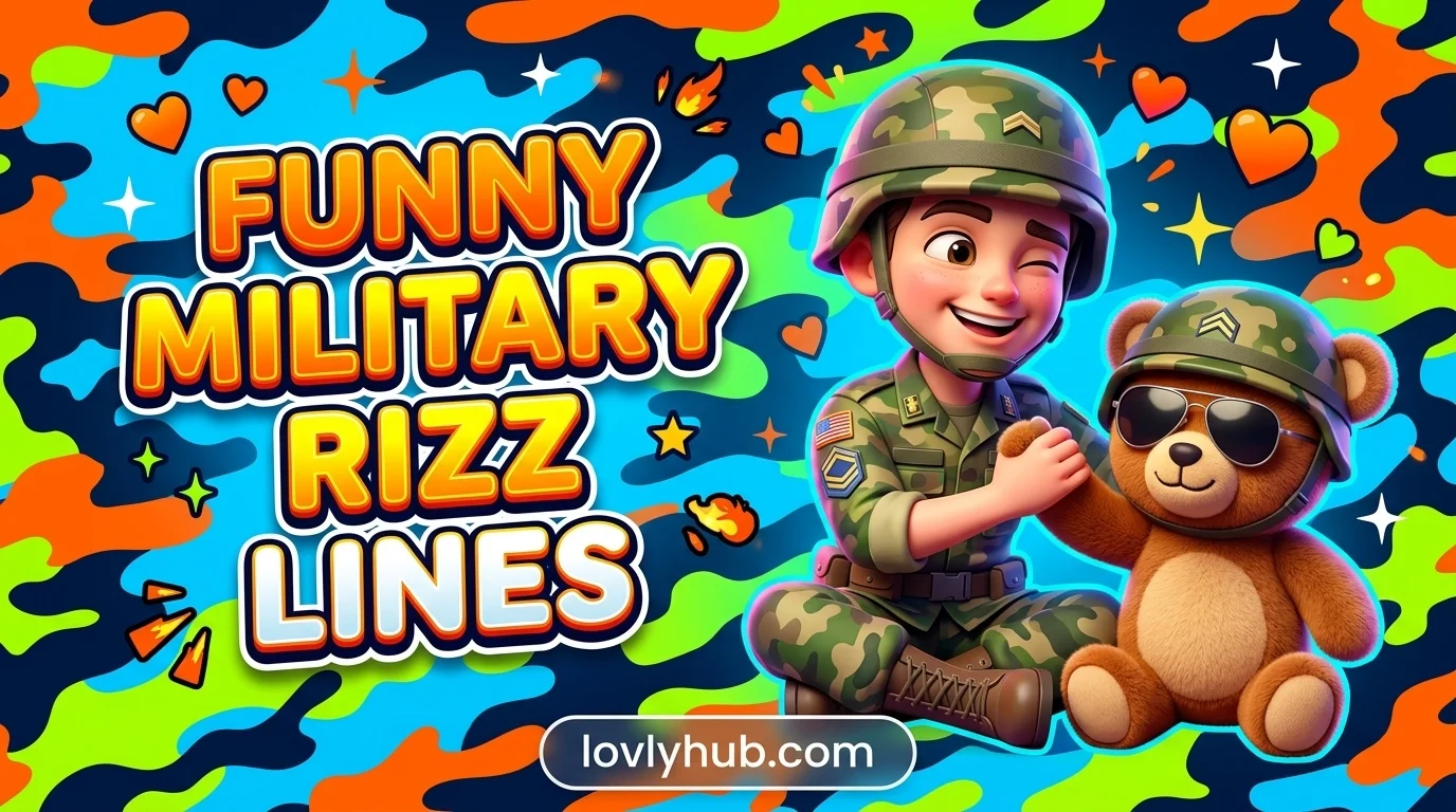 Funny Military Rizz Lines
