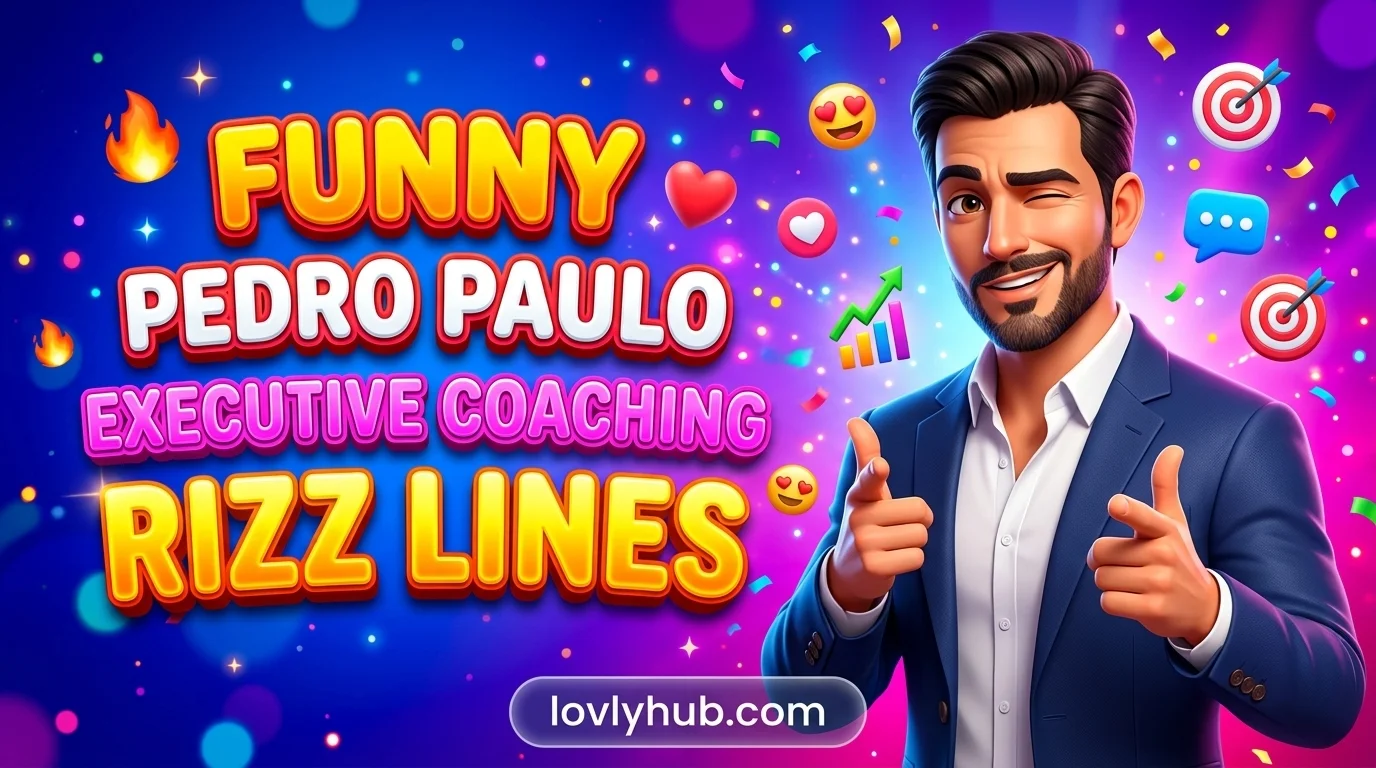 Funny Pedro Paulo Executive Coaching Rizz Lines