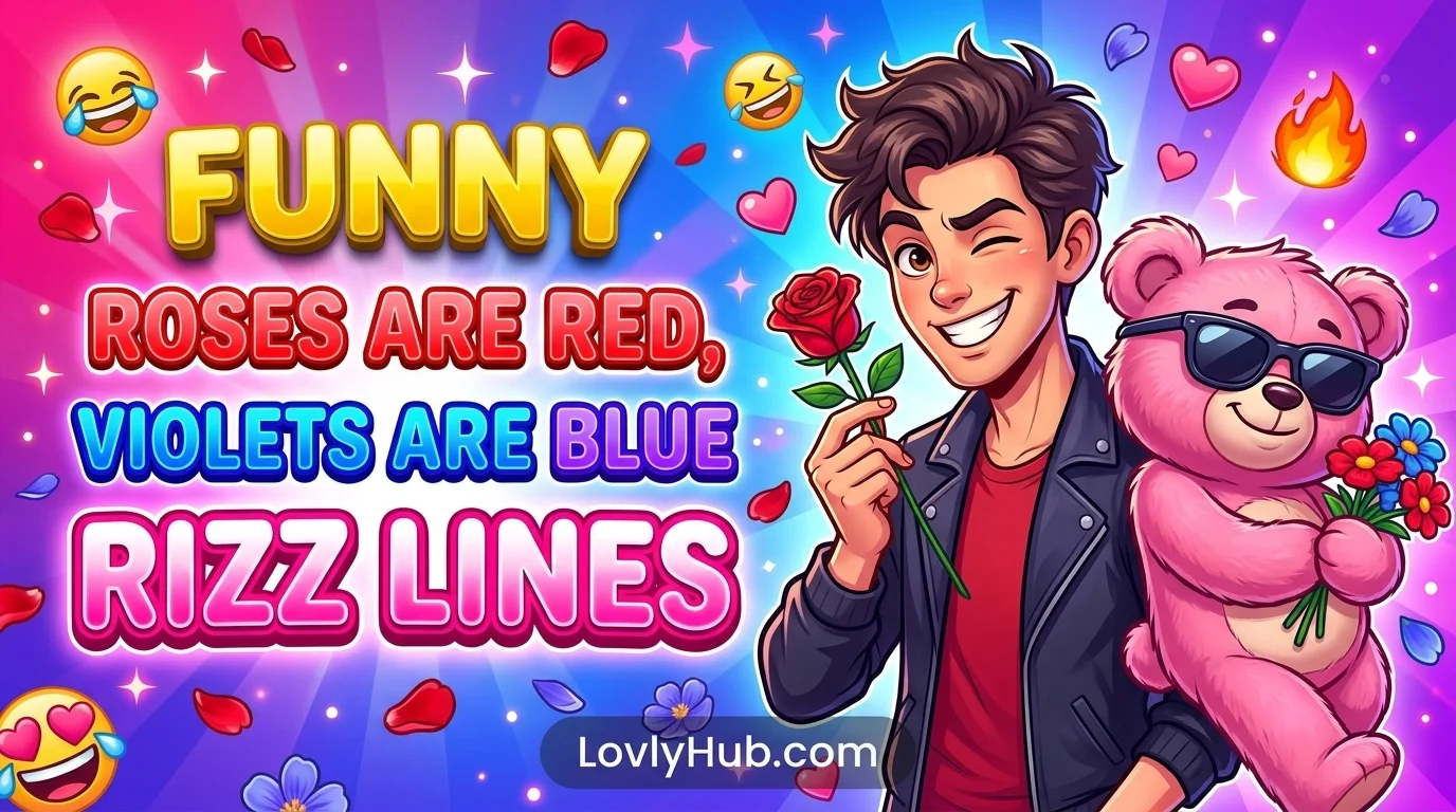 Funny Roses Are Red Violets Are Blue Rizz Lines