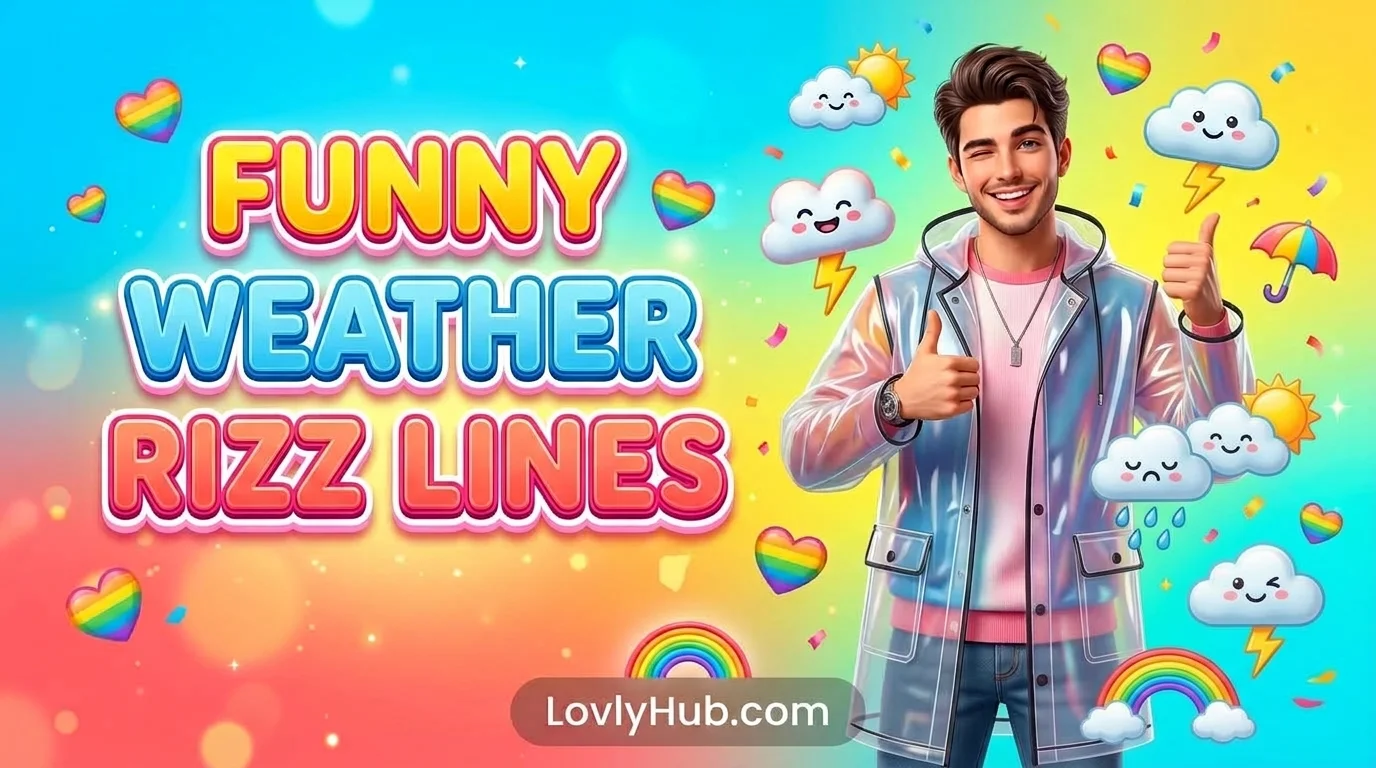 Funny Weather Rizz Lines