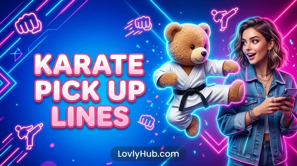 Karate Pick Up Lines