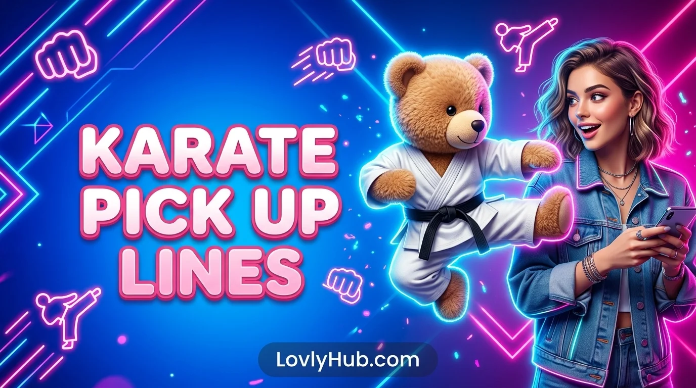 Karate Pick Up Lines