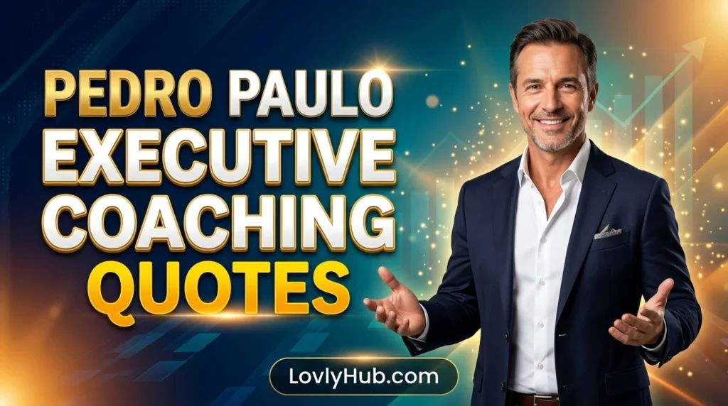 Pedro Paulo Executive Coaching Quotes