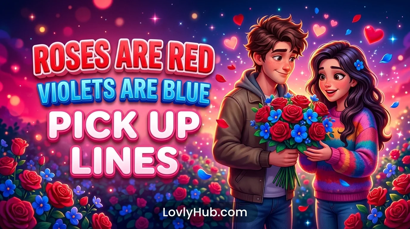 Roses Are Red Violets Are Blue Pick Up Lines
