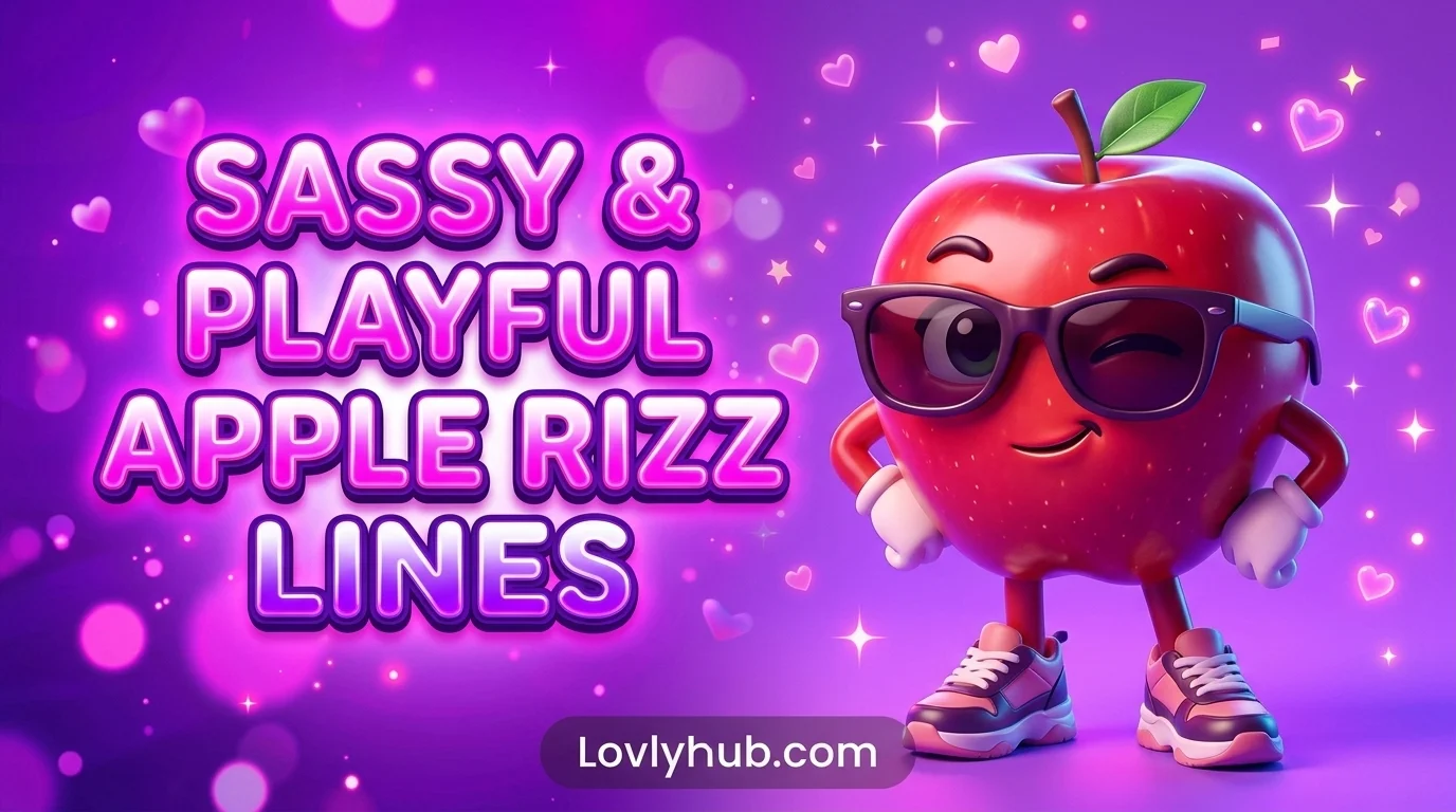 Sassy & Playful Apple Rizz Lines