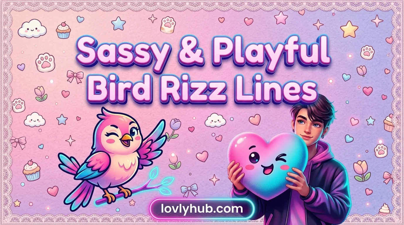 Sassy & Playful Bird Rizz Lines