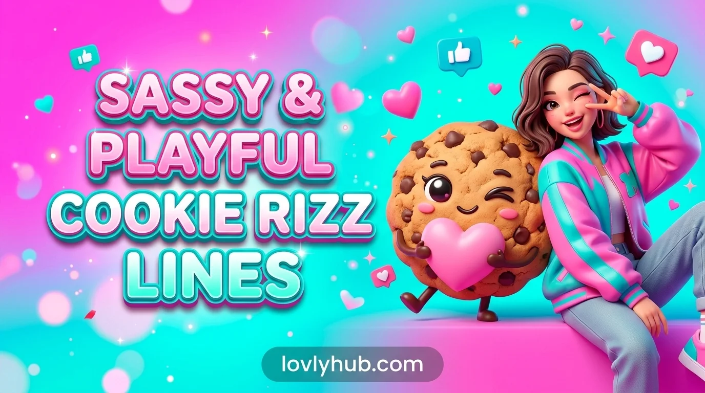 Sassy & Playful Cookie Rizz Lines