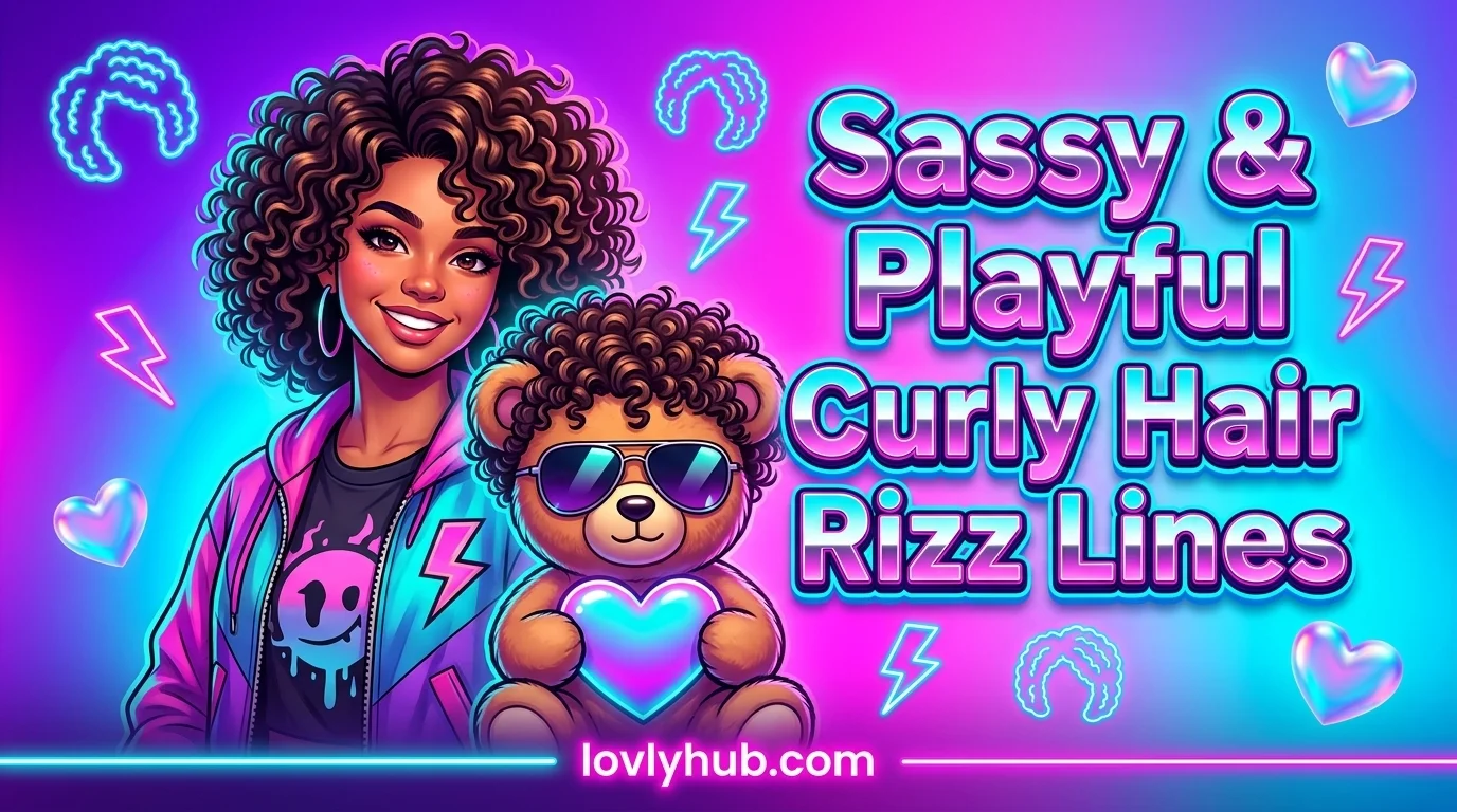 Sassy & Playful Curly Hair Rizz Lines